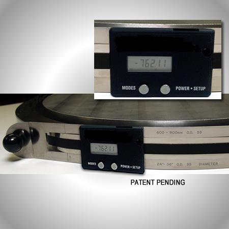 Thước đo chính xác kỹ thuật số đo đường kính ngoài và chu vi Pi tape