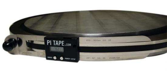 Thước đo chính xác kỹ thuật số đo đường kính ngoài và chu vi Pi tape