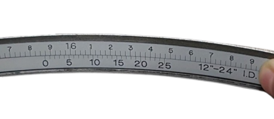 Thước đo đường kính trong Pi Tape